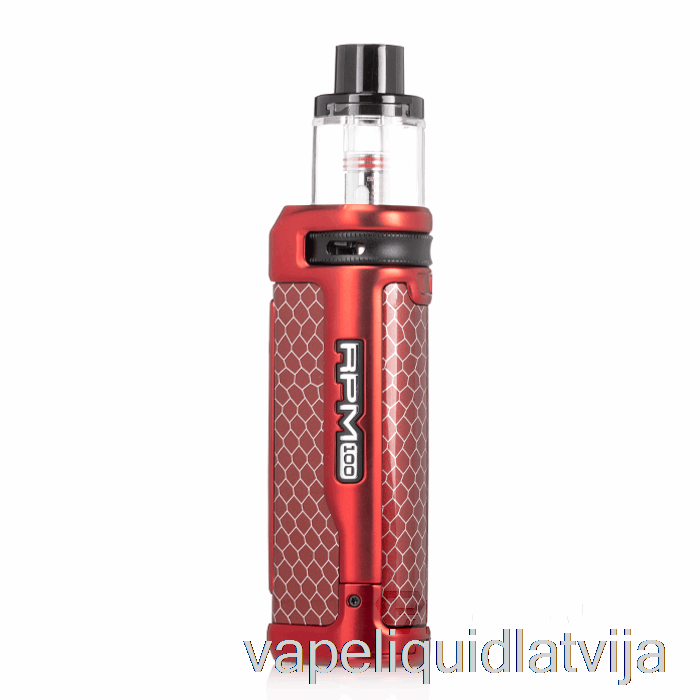 Smok Rpm 100 Pod Mod Kit Matte Red Vape šķidrums